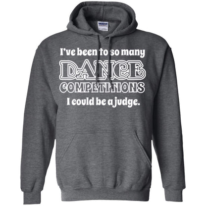 Dancer T-shirt I Could Be A Judge Dark Heather