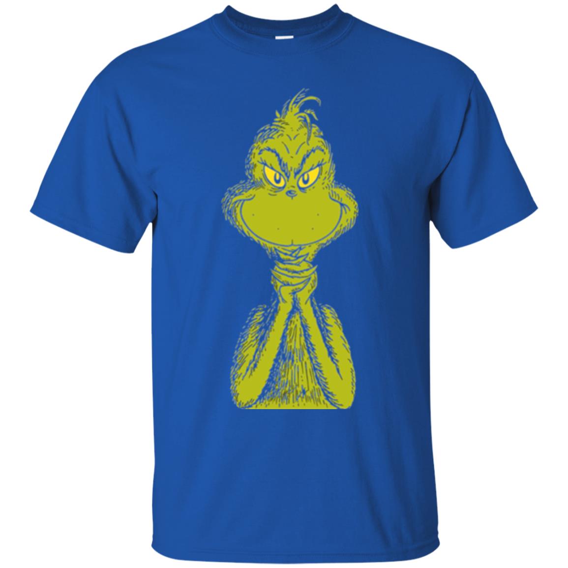 Dr. Seuss Classic Sly Grinch T-shirt Royal