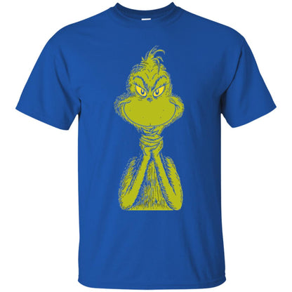 Dr. Seuss Classic Sly Grinch T-shirt Royal