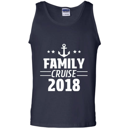 Family Cruise Vacation 2018 T-shirt Navy
