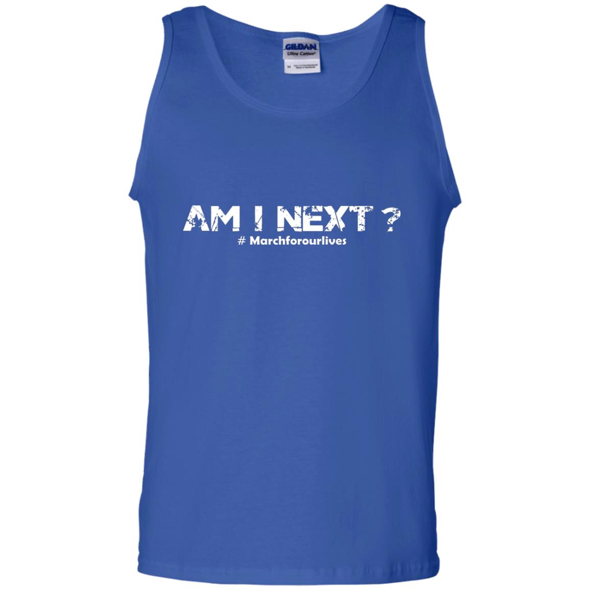 Am I Next Hash Tag March For Our Lives Gun Control T-shirt Royal