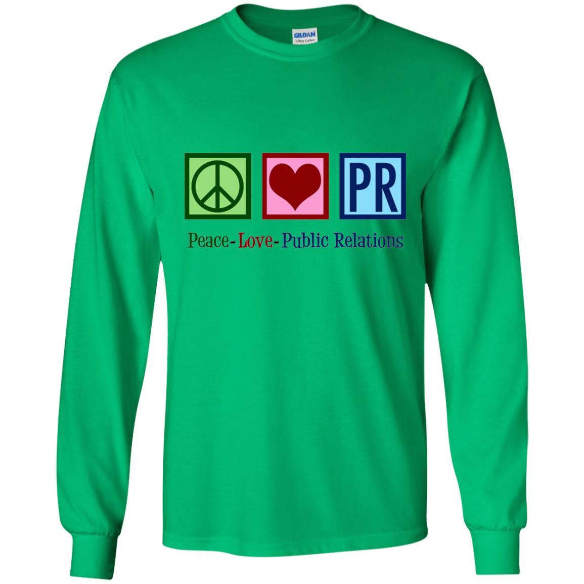 Cool Pr Public Relations T-shirt Irish Green