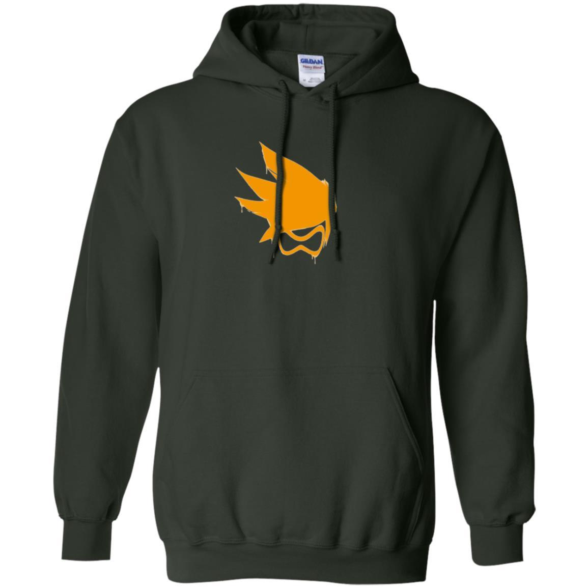 Film T-shirt Tracer Orange Spray T-shirt Forest Green