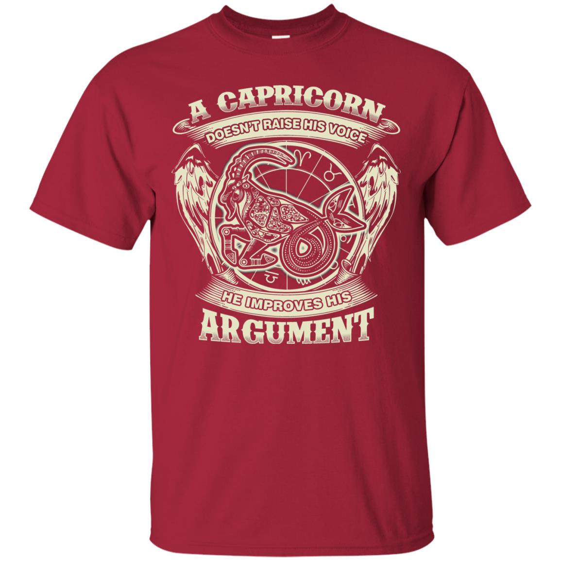 Capricorn Dosent Raise His Voice He Improve His Argument Cardinal