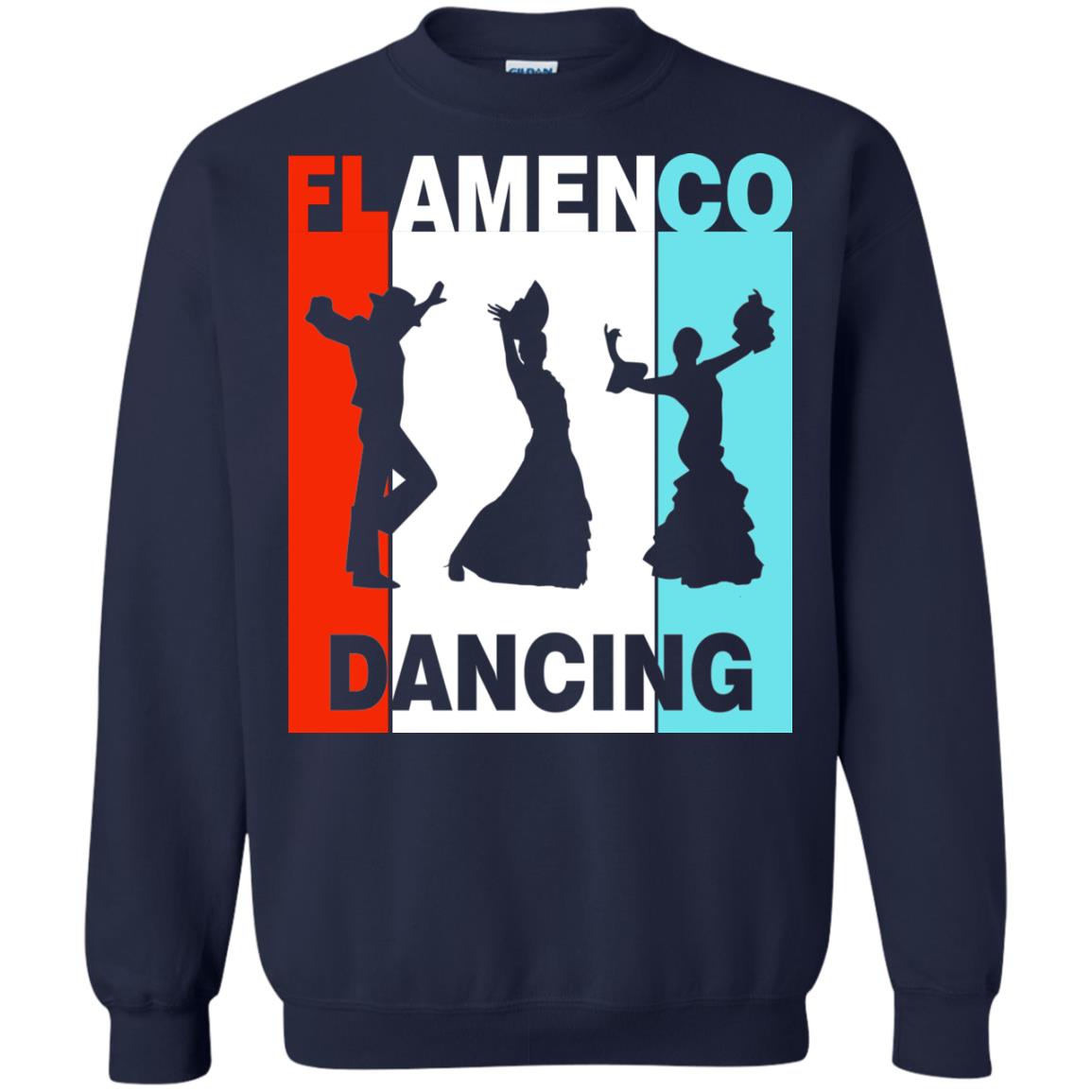 Flamenco Dancing Spanish Dance And Music Lover Shirt Navy