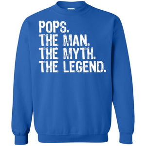 Daddy T-shirt Pops The Man The Myth The Legend