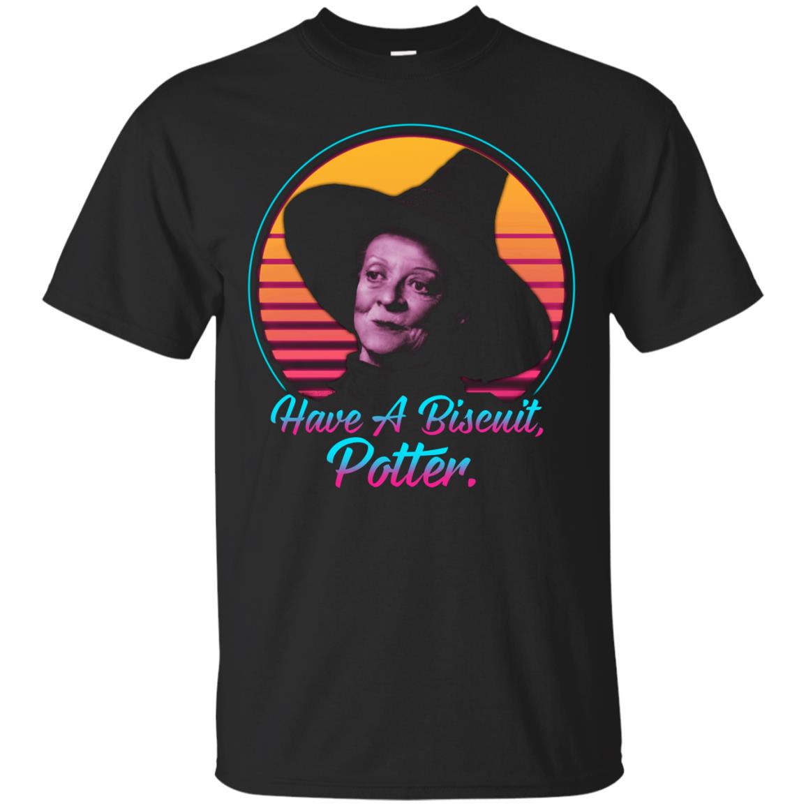 Have A Biscuit Potter Professor Mcgonagall Shirt Black