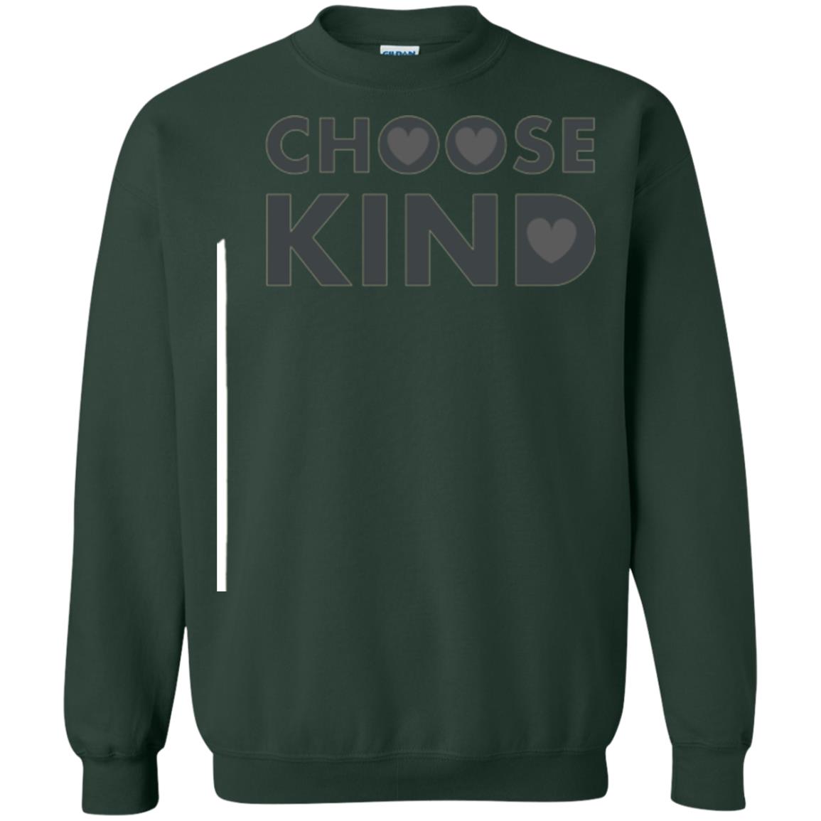 Anti Bullying T-shirt Choose Kind Forest Green