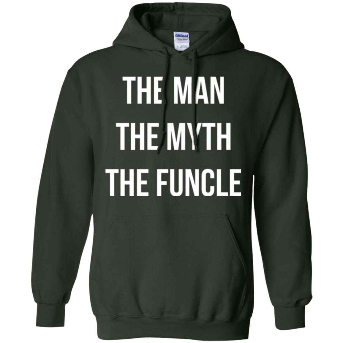Uncle T-shirt The Man The Myth The Funcle Forest Green