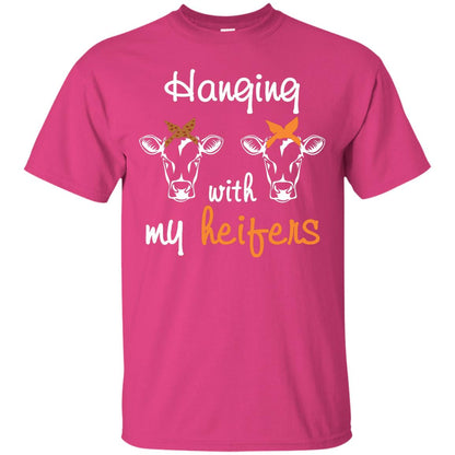 Heifers Lover Shirt Hanging With My Heifers Heliconia