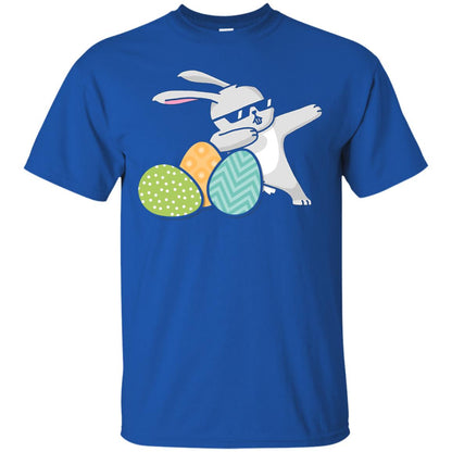 Easter Bunny Dabbing Gift Shirt For Dabbing Lover Royal