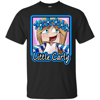 Little Carly Minecraft Little Club Adventures Shirt Black
