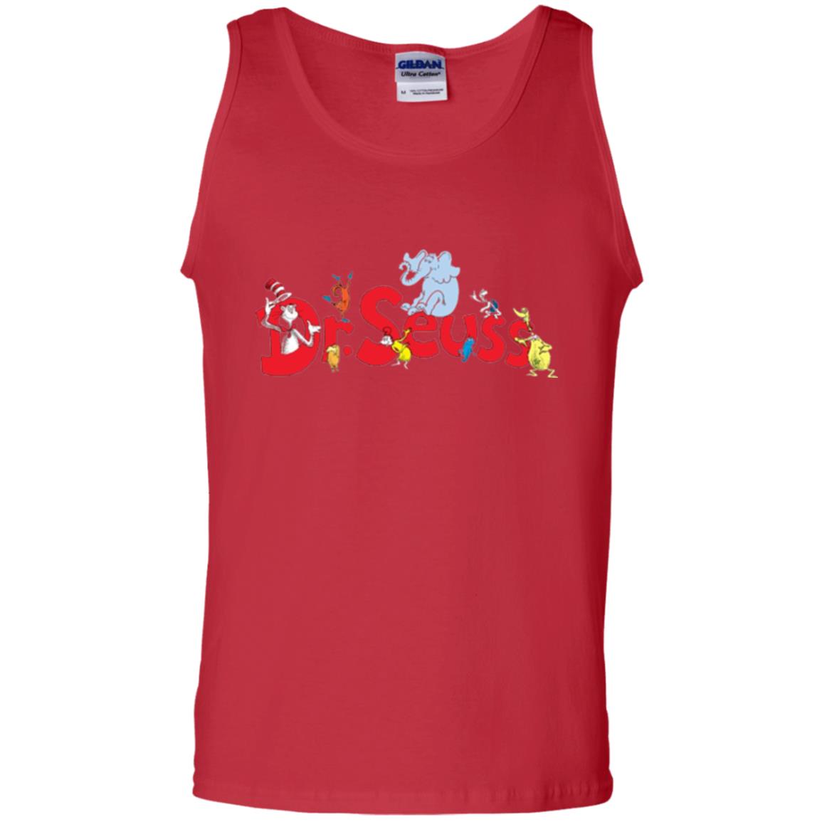 Dr. Seuss Family National Wear Red Day T-shirt Red