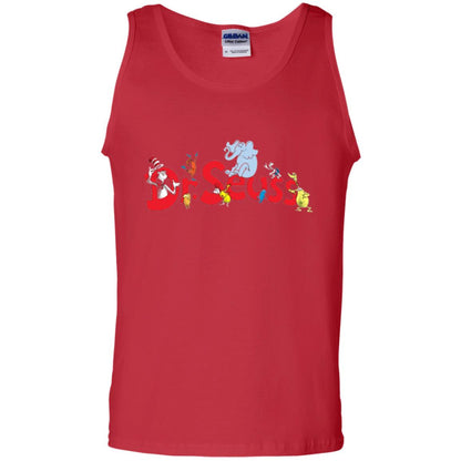 Dr. Seuss Family National Wear Red Day T-shirt Red