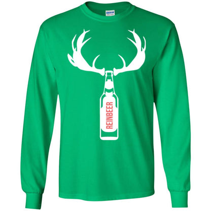 Christmas T-shirt Funny Christmas Reinbeer Irish Green