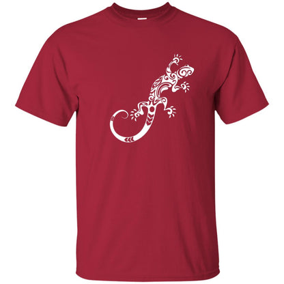 Tribal Lizard Animal Art Design Tattoo Gecko Shirt Cardinal