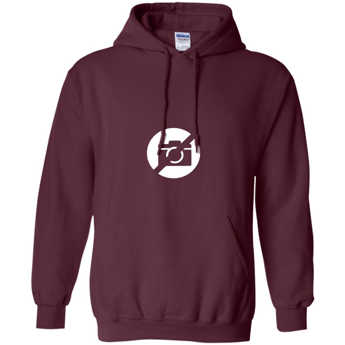 Just No Pictures Image T-shirt Maroon