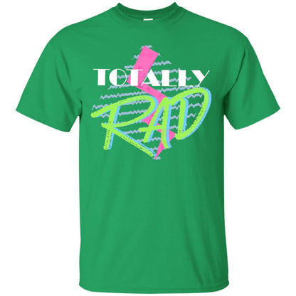 Totally Rad 1980s Party Shirt Irish Green