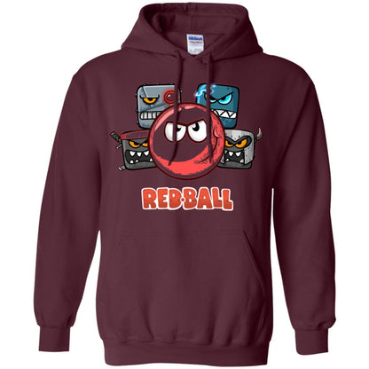 Red Ball 4 The Crew Game Lover T-shirt Maroon