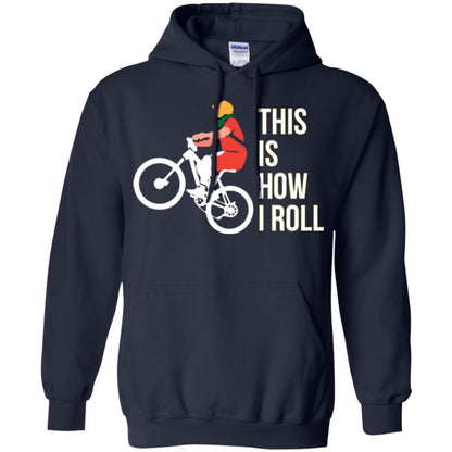 Bicycle T-shirt This Is How I Roll Navy