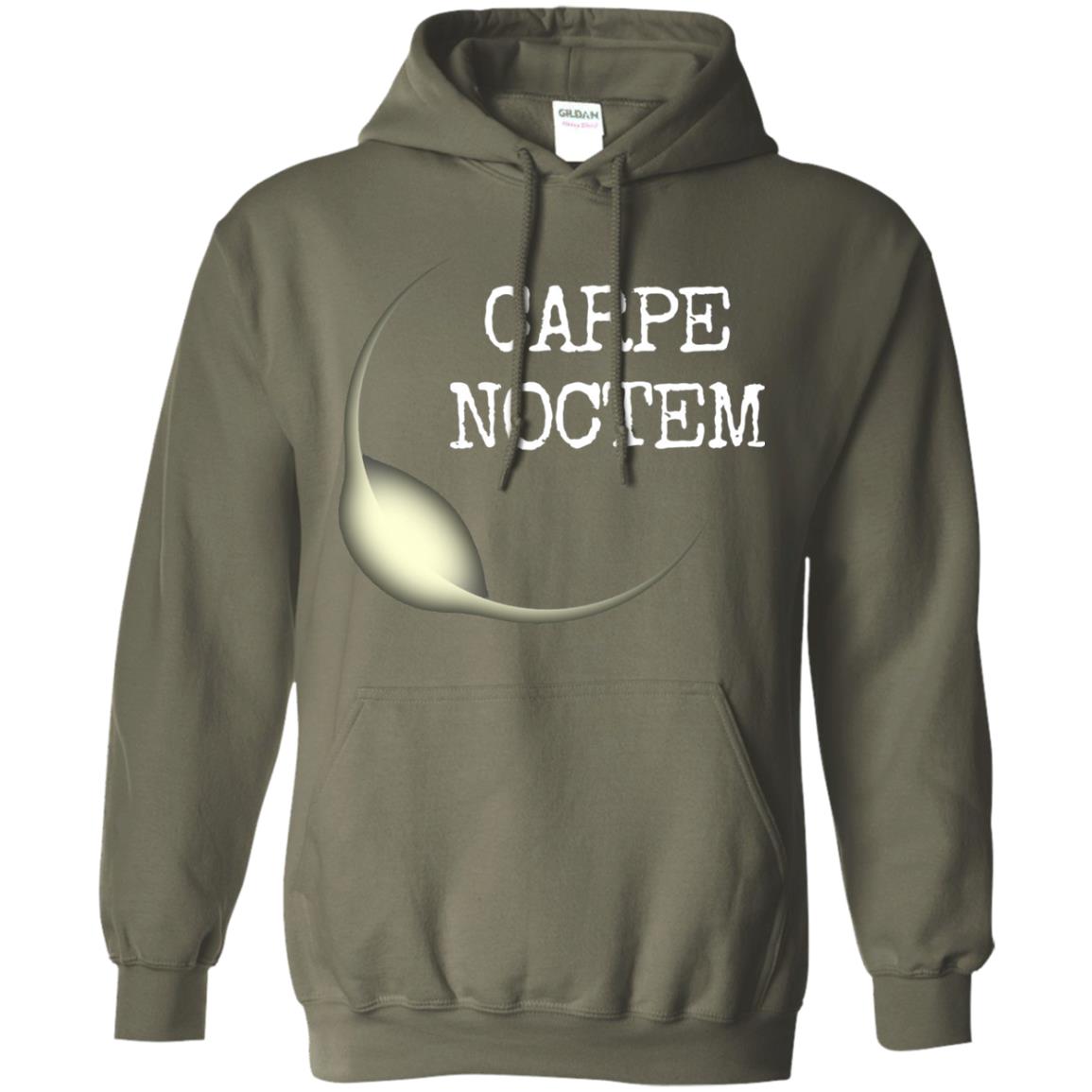 Carpe Noctem Lunar Eclipse T Shirt Military Green