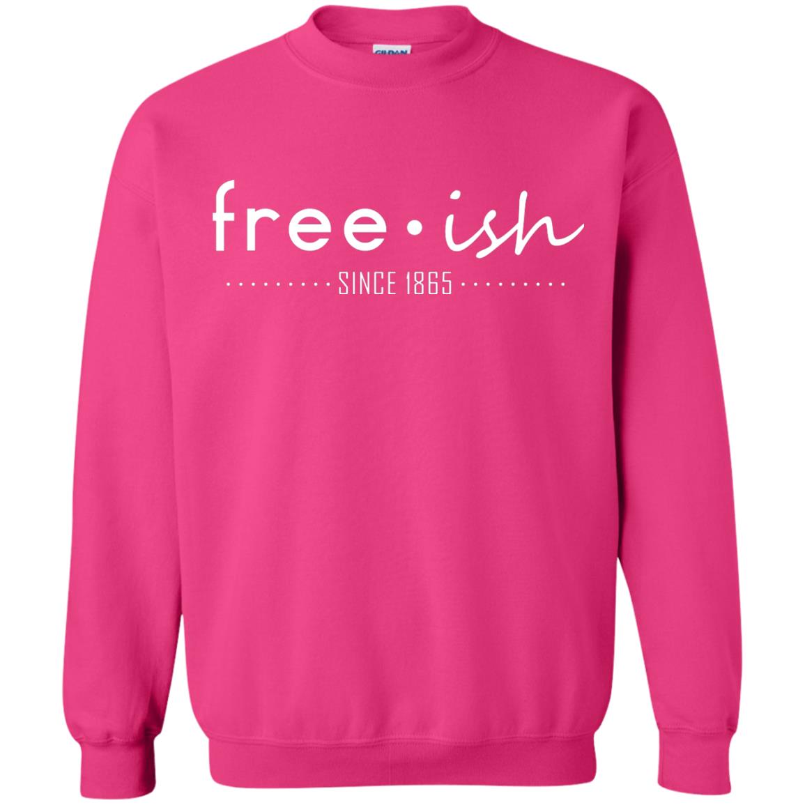Free Ish Since 1865 Black Pride T-shirt Heliconia