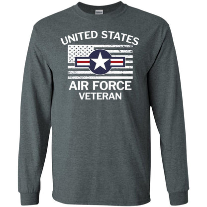 United States Air Force Veteran T-shirt Dark Heather