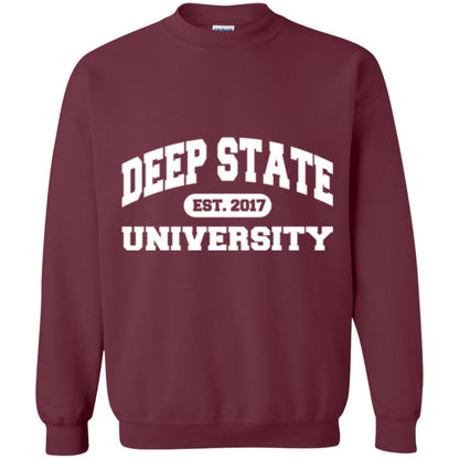 Deep State University T-shirt Maroon