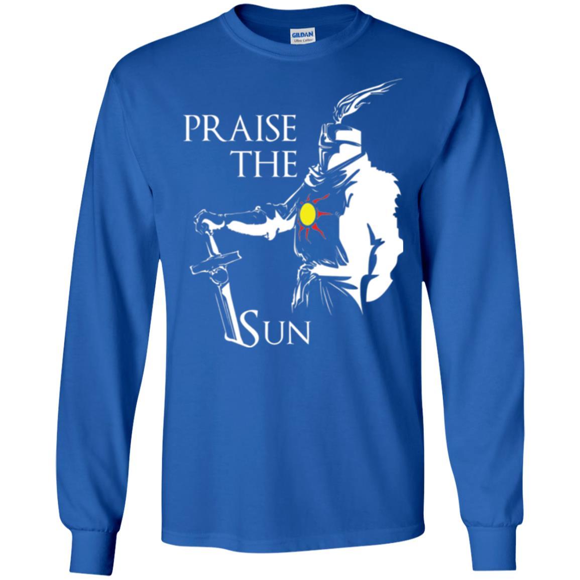 Gamer T-shirt Praise The Sun Knight T-shirt Royal