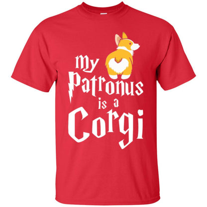 Dog T-shirt My Patronus Is A Corgi T-shirt