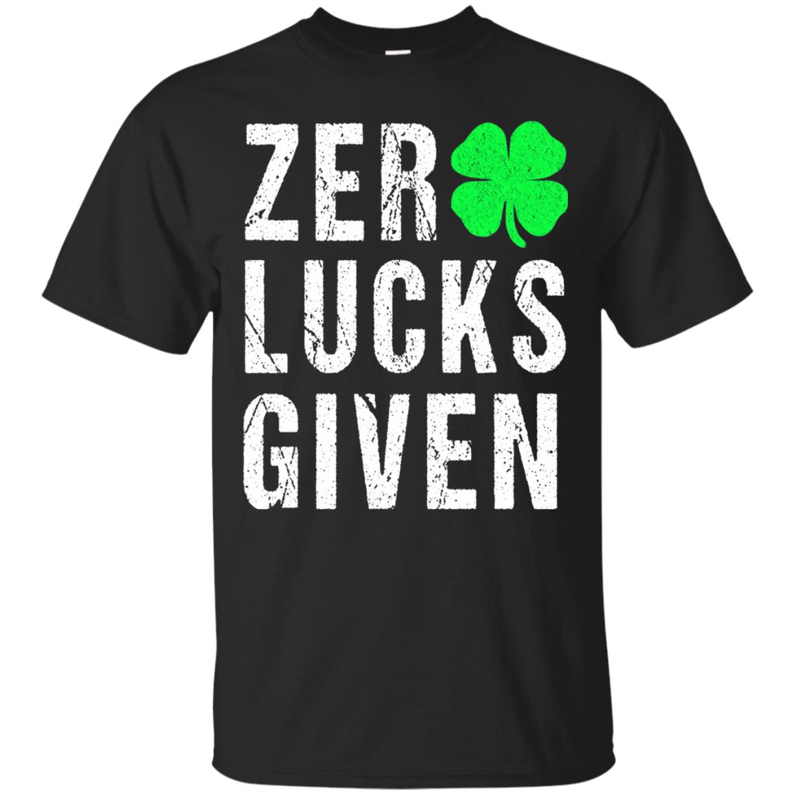 Shamrock Irish Funny Saint Patrick_s Day T-shirt Black