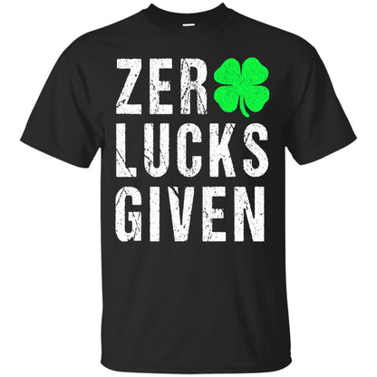 Shamrock Irish Funny Saint Patrick_s Day T-shirt Black
