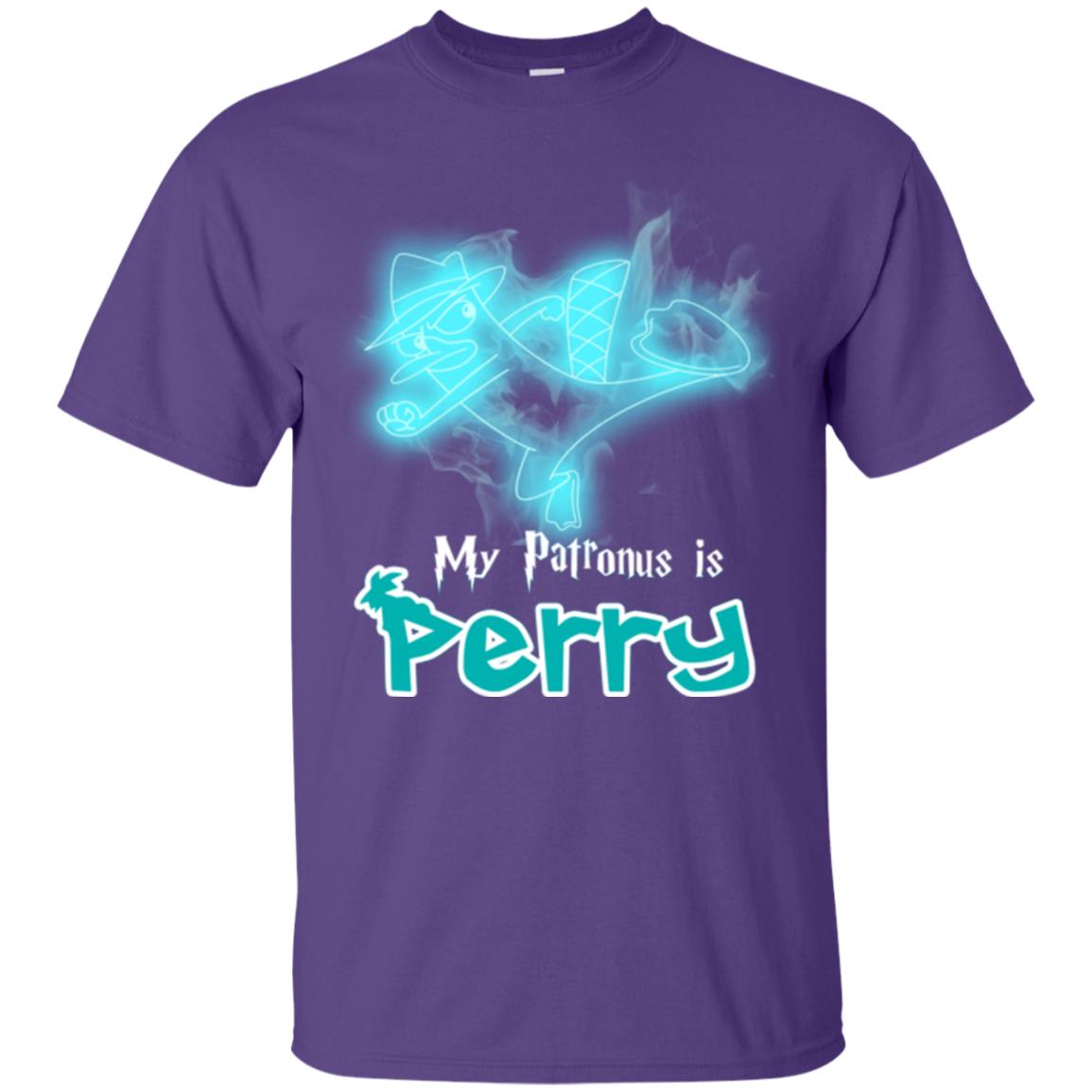 My Patronus Is Perry Hary Potter Fan T-shirt Purple