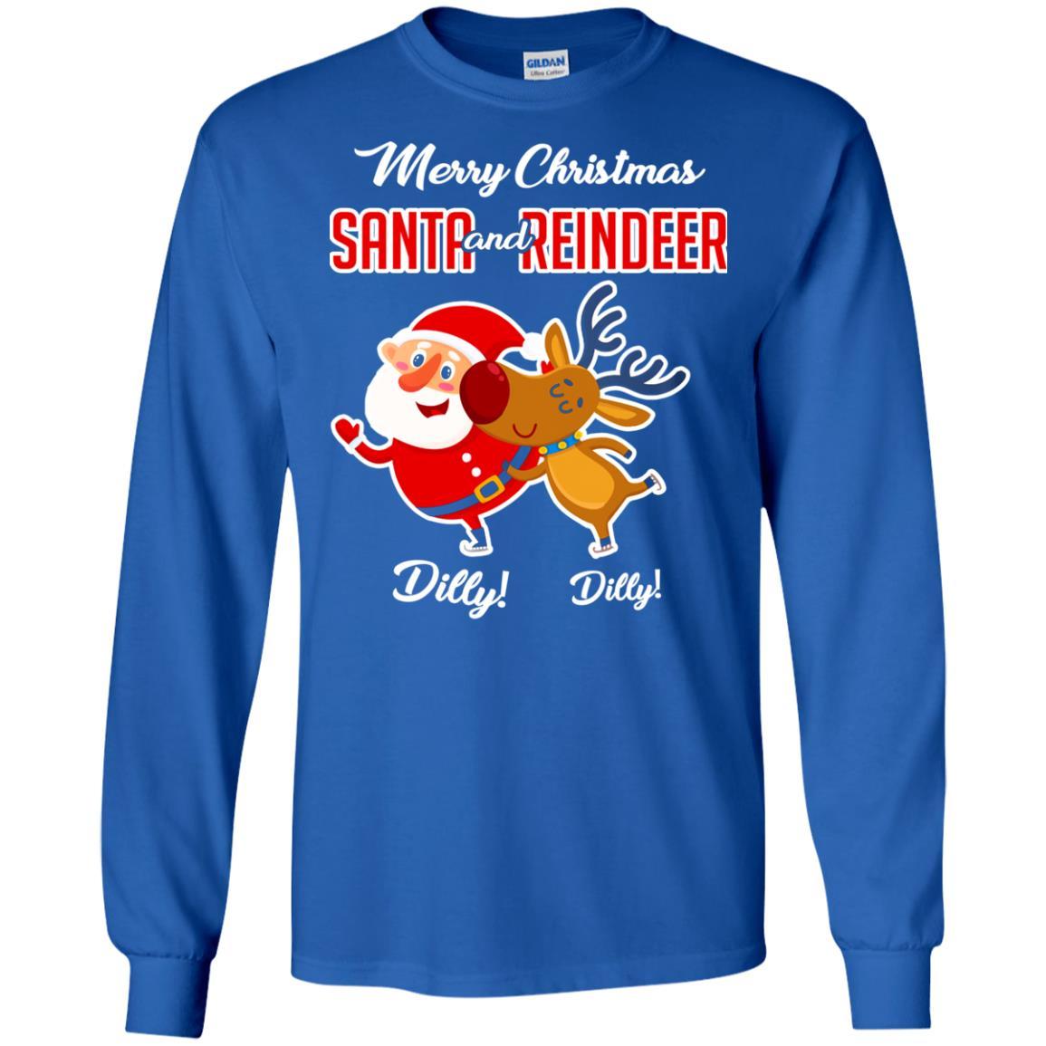 Christmas T-shirt Merry Christmas Dilly Dilly Royal