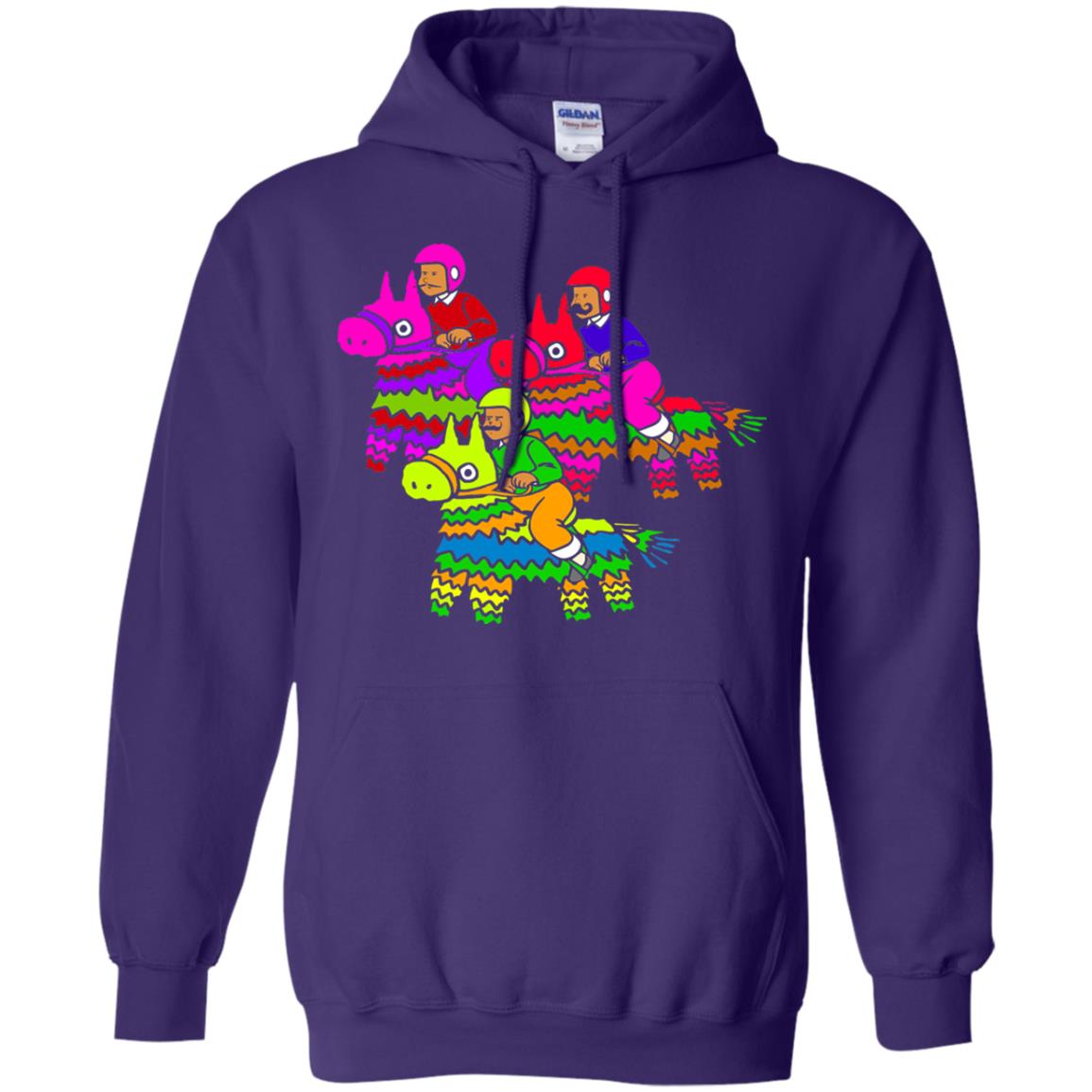 Cinco De Derby Pinata Jockeys Horse Race T-shirt Purple