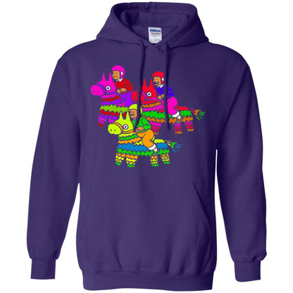 Cinco De Derby Pinata Jockeys Horse Race T-shirt Purple