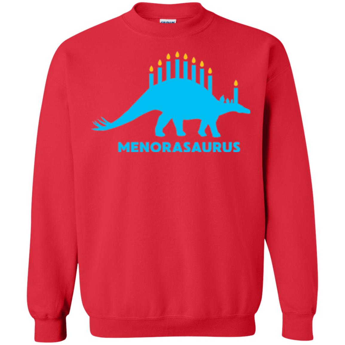 Dinosaur T-shirt Menorasaurus Red