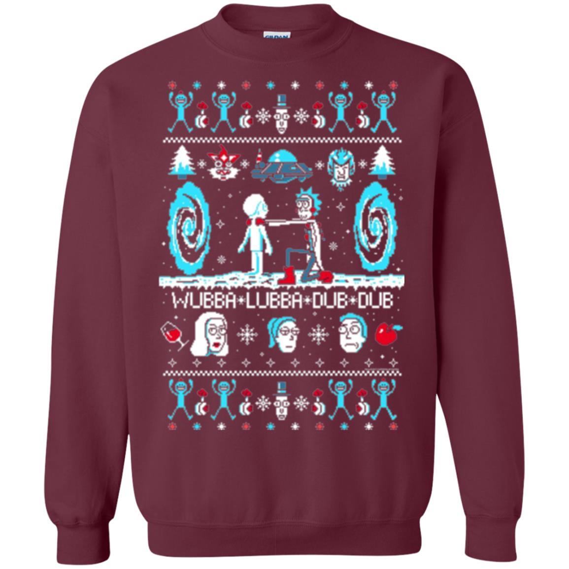 Film T-shirt Build A Snowmorty T-shirt Maroon