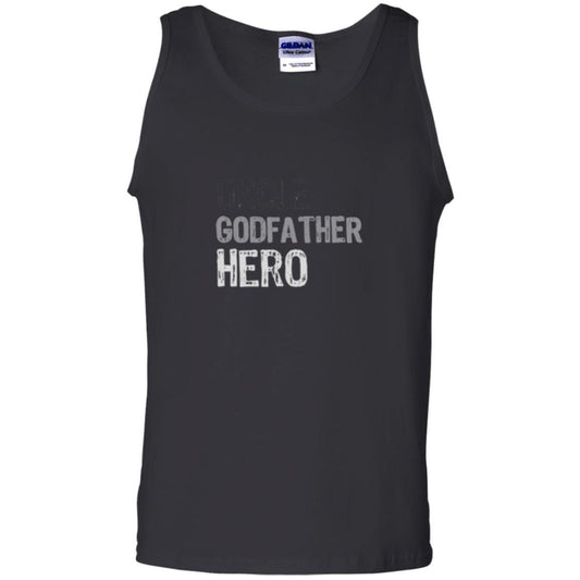 Daddy T-shirt Uncle Godfather Hero T-shirt Black