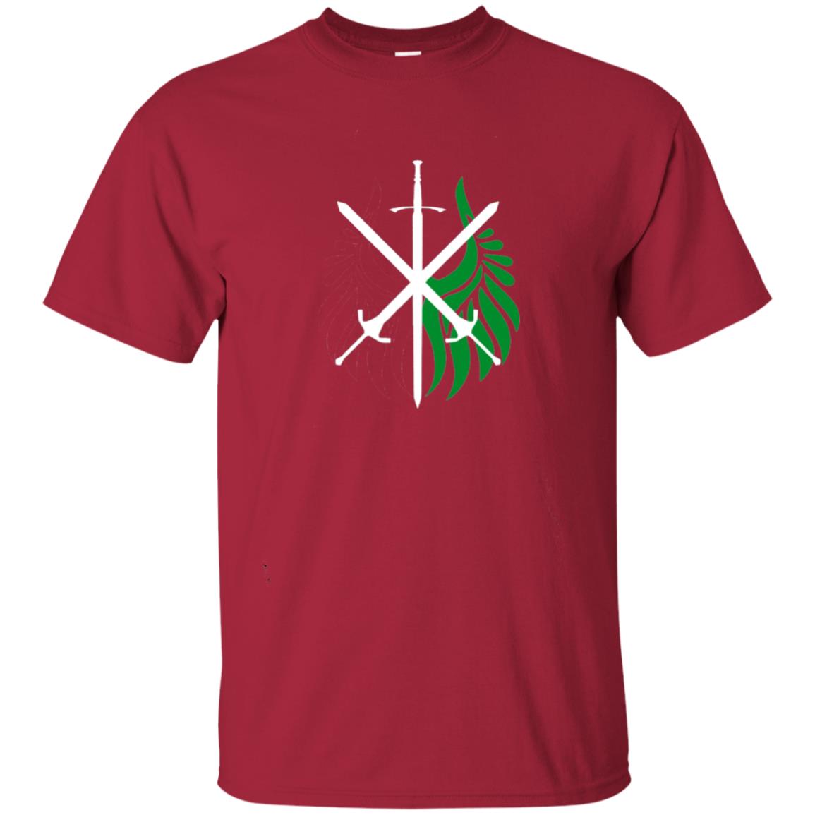Battle Wings Of Medieval Victory T-shirt Cardinal