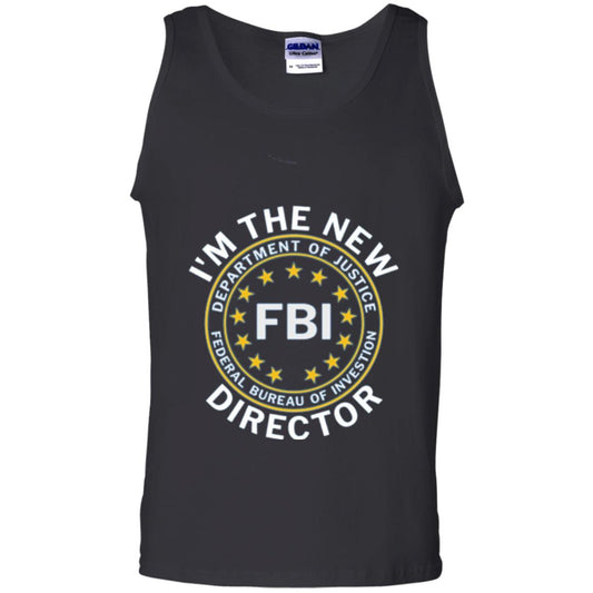 I Am The New Fbi Director With Emblem T-shirt Black