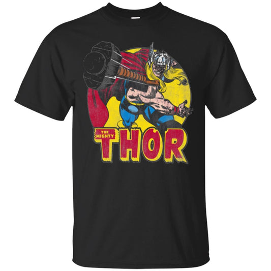 Comic Marvel T-shirt The Mighty Thor Black