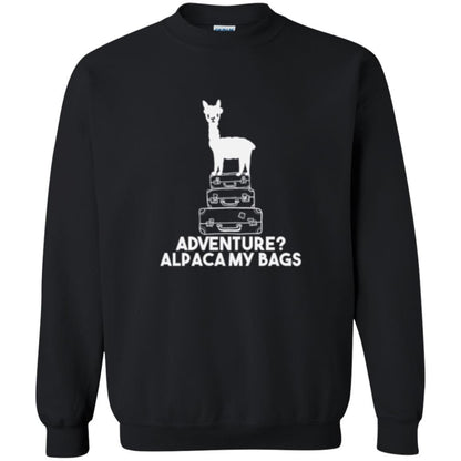Alpaca Lover T-shirt Adventure Alpacamy My Bags Black
