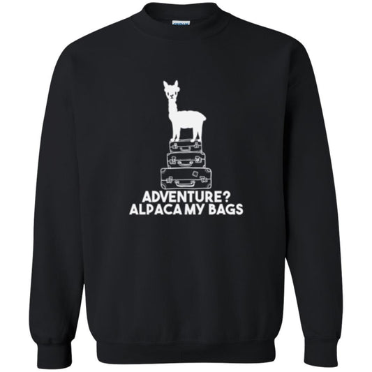 Alpaca Lover T-shirt Adventure Alpacamy My Bags Black