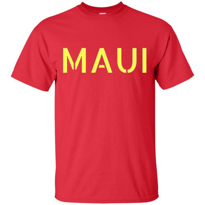 Mauii Hawaii T-shirt Red