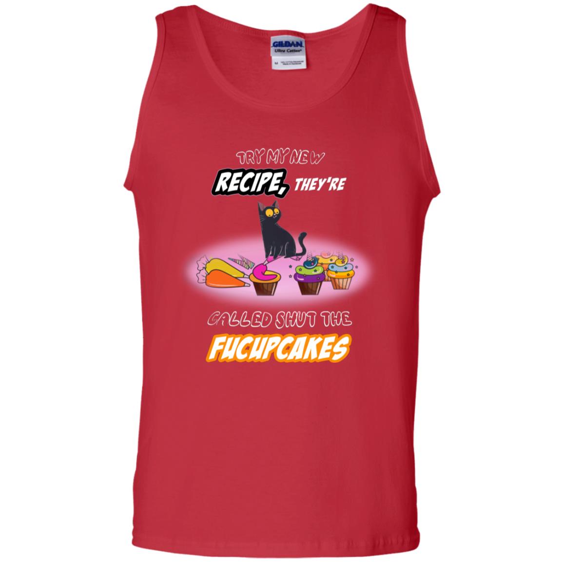 Try My New Recipe They Called Shut A Fucupcakes Shirt Red