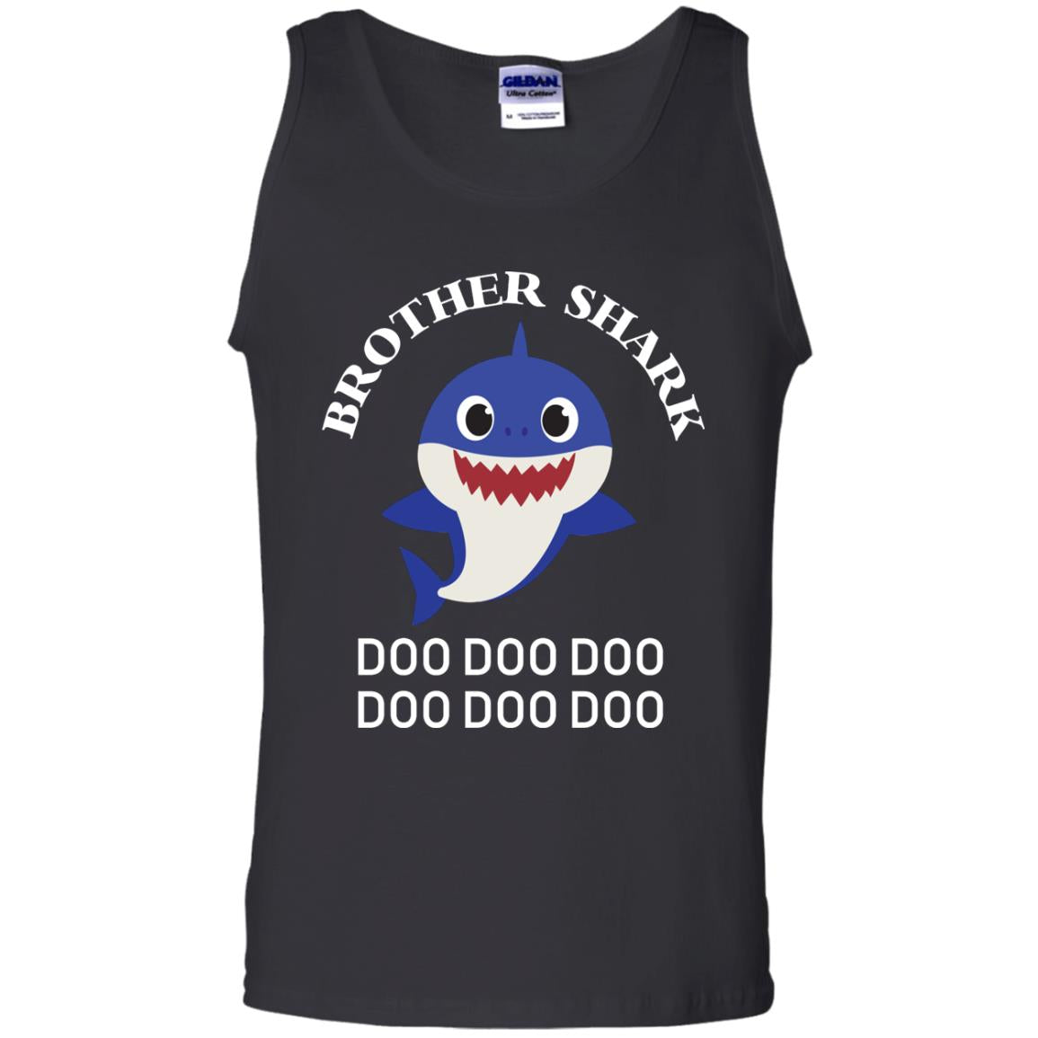 Brother Shark Family Shark Shirt Black