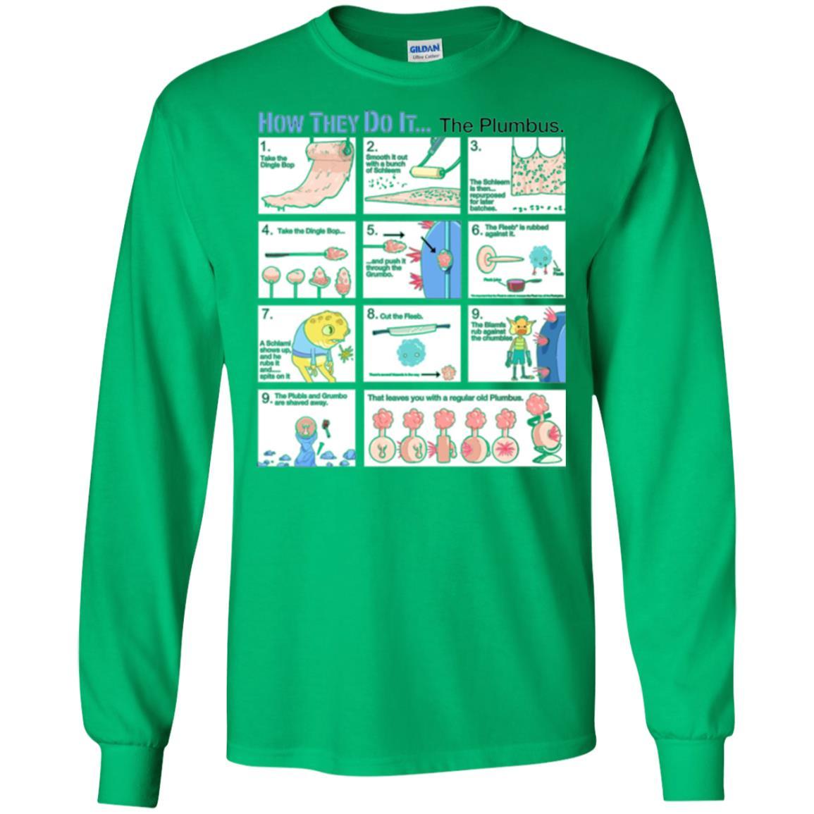 Film T-shirt How They Do Itthe Plumbus Irish Green