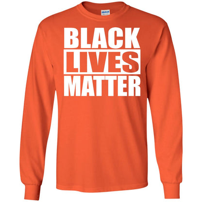 Black Live Matter Shirt Orange