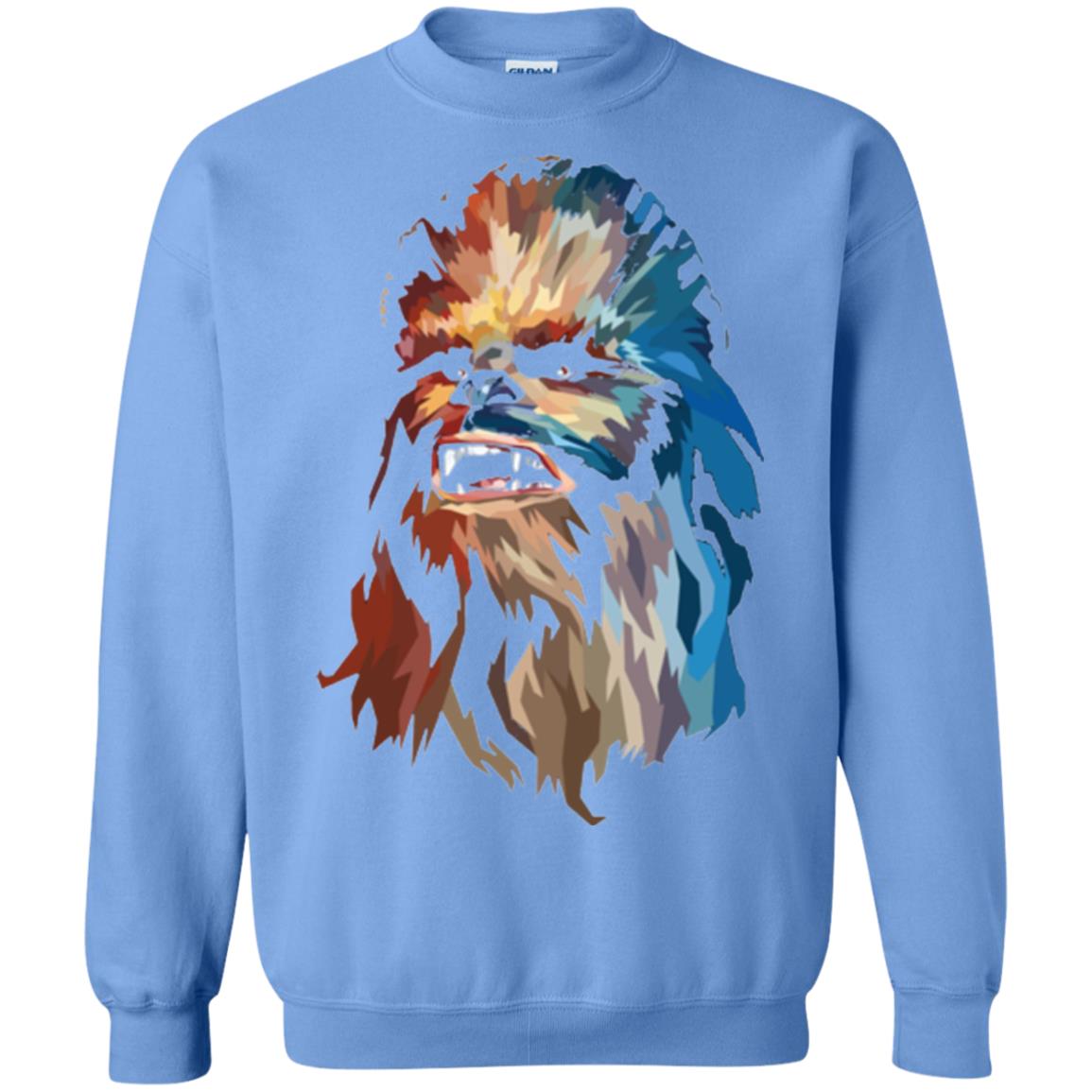 Chewbacca Art T-shirt Carolina Blue